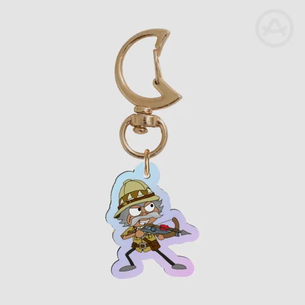 Myron Van Buren  Rainbow Acrylic Keychains