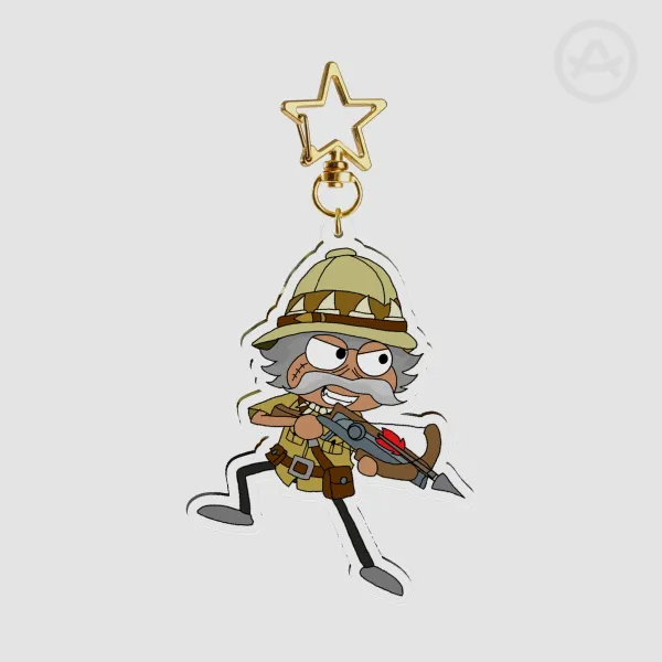 Myron Van Buren  Acrylic Keychains