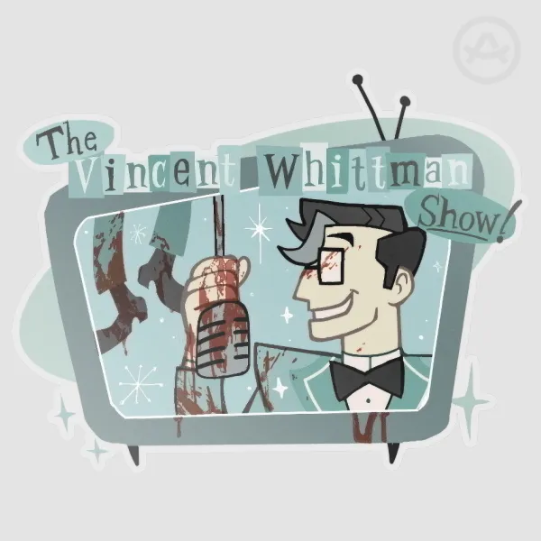 Vincent Whittman Vinyl Die Cut Stickers