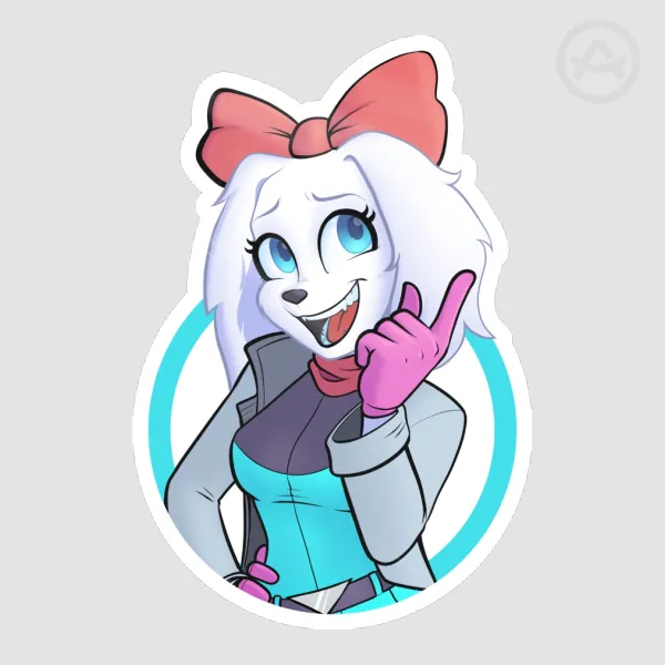 Fay Circle Sticker