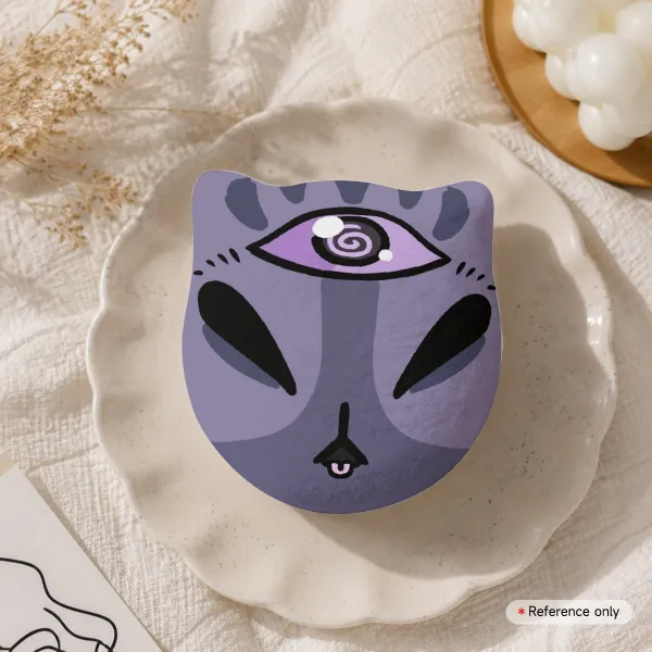 Alice Mewgenics Plush Badge