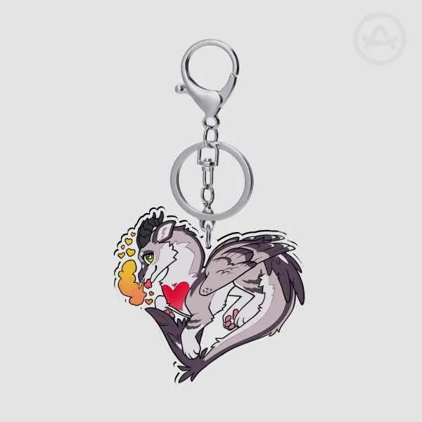 Heart Palo Keychain