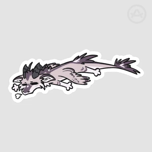 Tired Skrungle Palo Sticker
