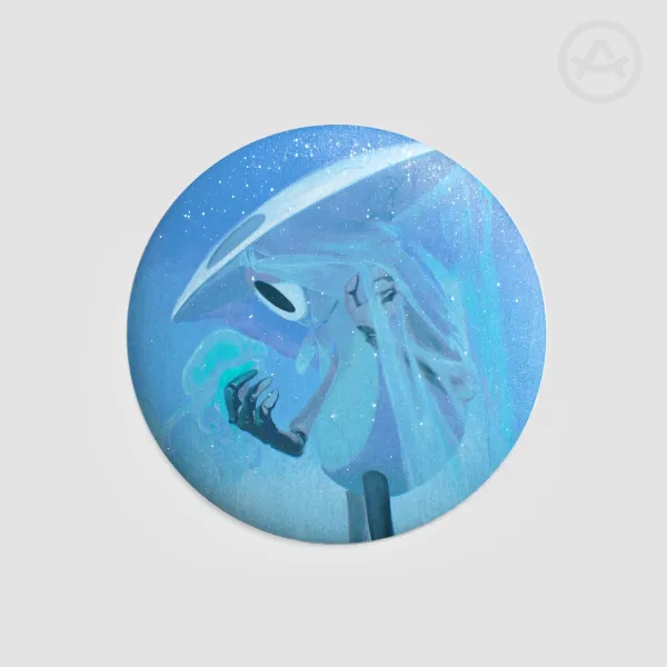 Veiled Quirrel 2. Round Badge (Button Pins)