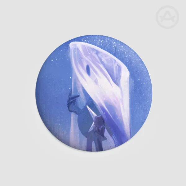 Veiled Quirrel my beloved. Round Badge (Button Pins)