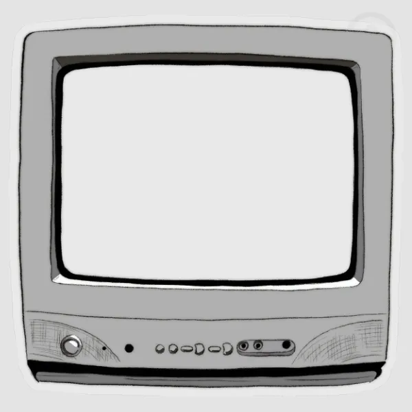 TV clear screen sticker