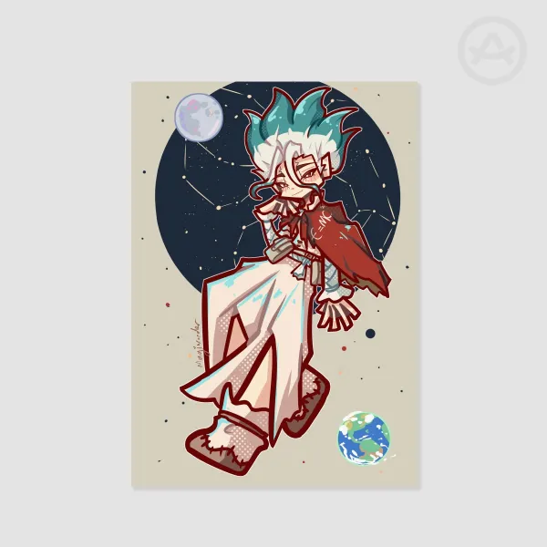 Dr Stone Print - Senku