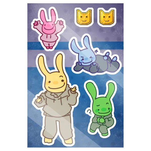 Animal Hospital Intern sticker sheet
