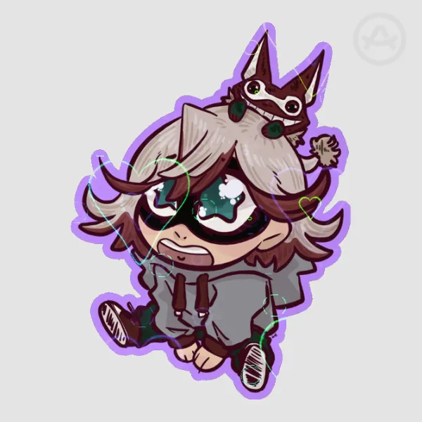 Gachiakuta Fu Holo Sticker