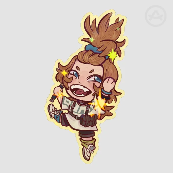 Gachiakuta Remlin Holo Sticker