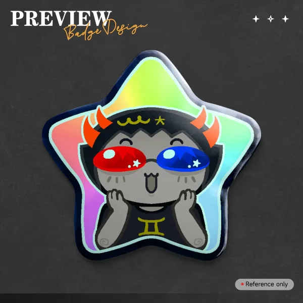 amazed sollux star badge