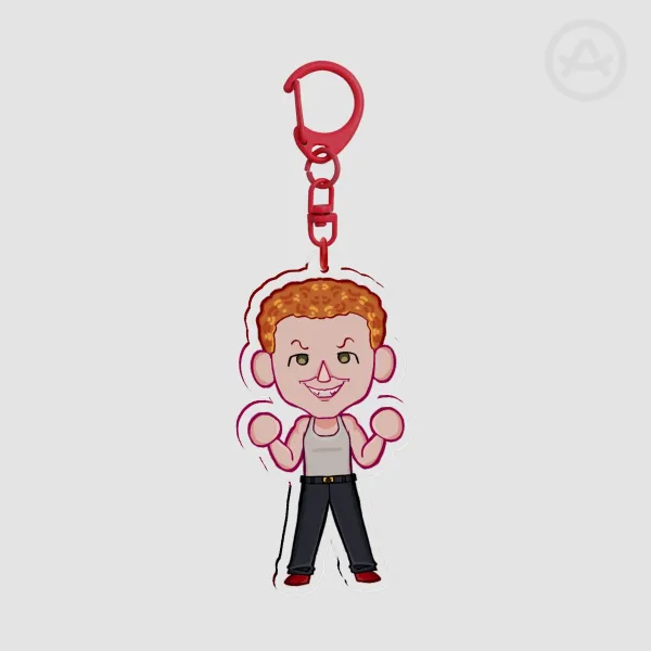Elfman Punk Keychain