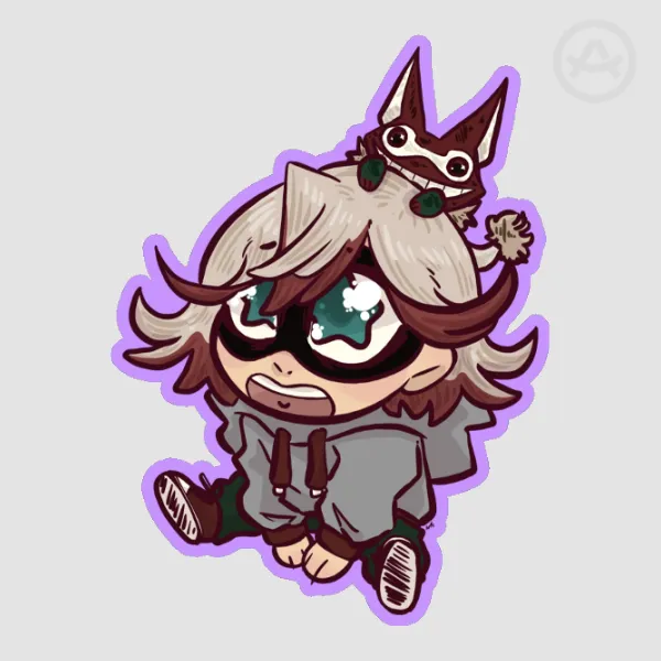 Gachiakuta Fu Matte Sticker