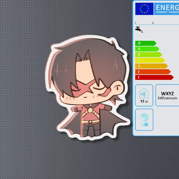 Fridge Magnet Red Robin