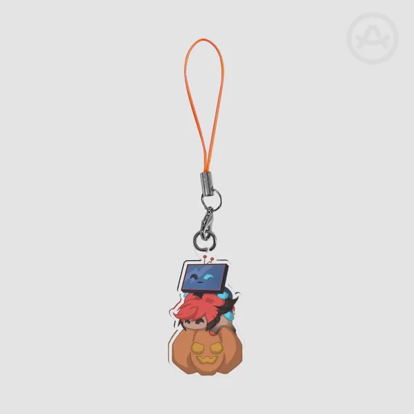 Pumpkin Pile - Radiostatic Phone Charm