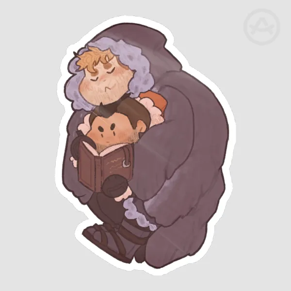 Selkie Ghoap Die Cut Stickers