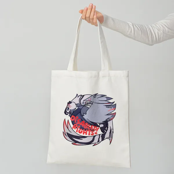 Roblox Creatures of Sonaria / Warden Disabled Rights Caspian Canvas Tote Bag