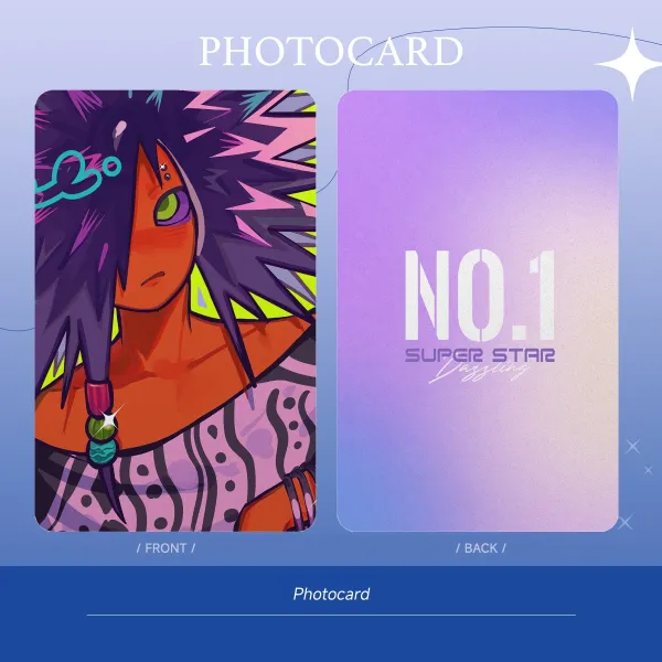 Splatoon 2 Matte Photocard - Spyke