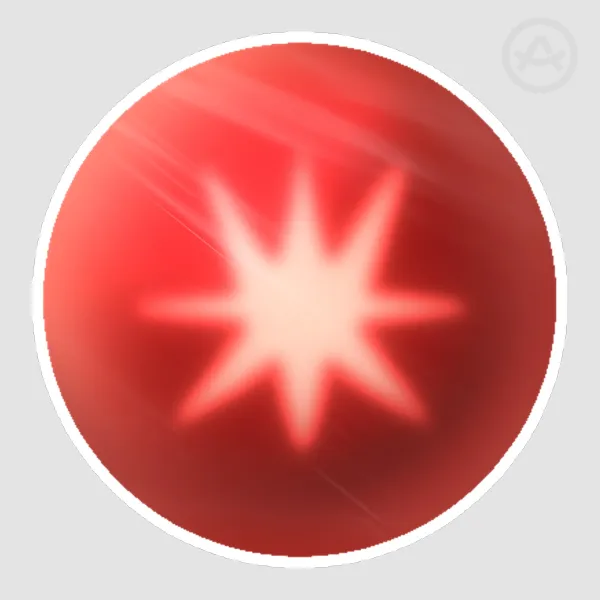 Red Ideya of Courage (NiGHTS Sticker)