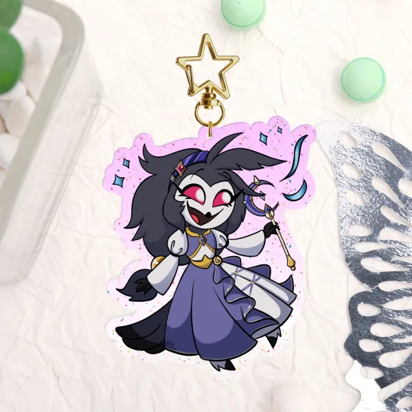 Octavia the Magician Keychain