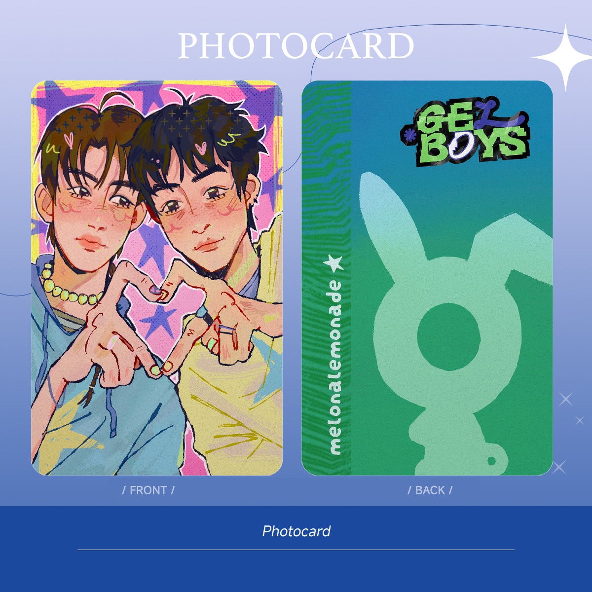 GelzBaby - Laminated Photocard Matte