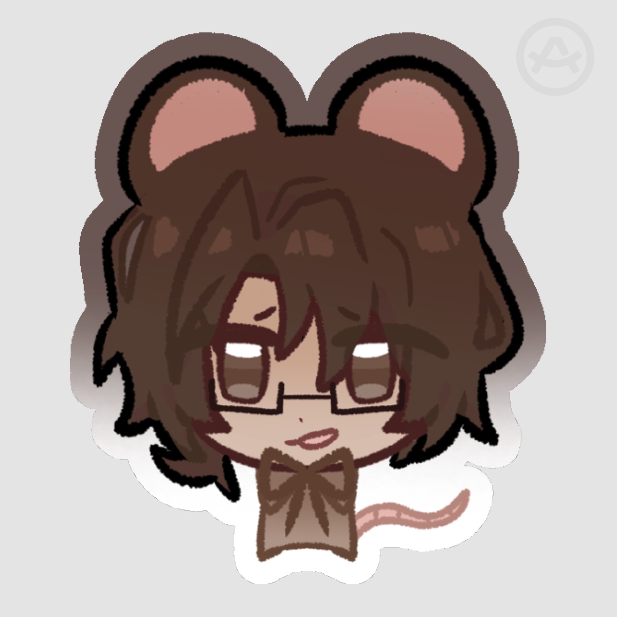 Mini Animal Sinner Sticker - Gregor
