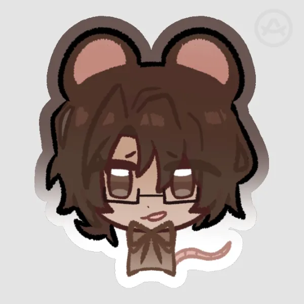 Mini Animal Sinner Sticker - Gregor