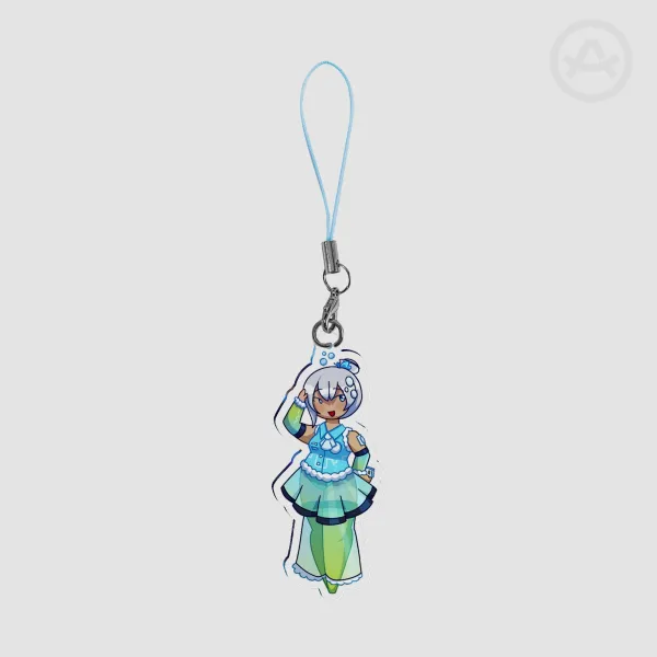 Aesthetic Girl Keychains ~ Eursi (Frutiger Aero)