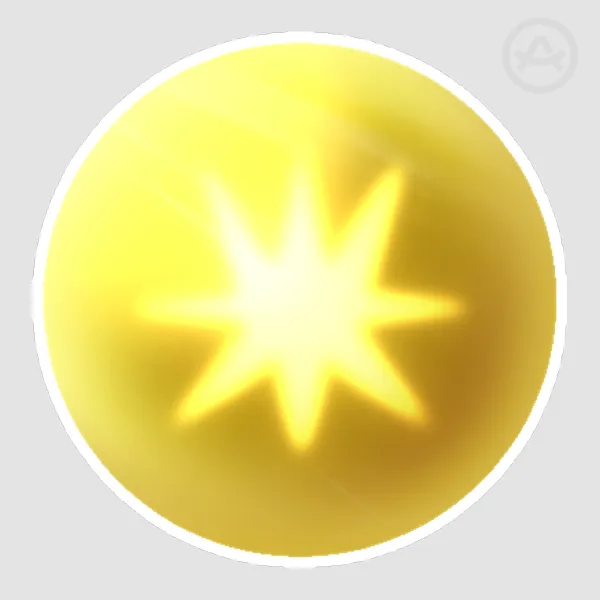 Yellow Ideya of Hope (NiGHTS Sticker)
