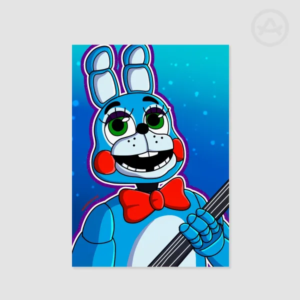 Toy Bonnie A5 Print