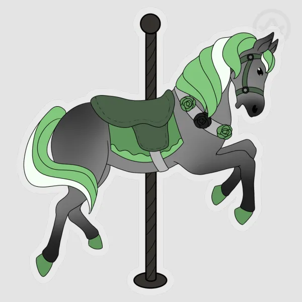Aro Horsey PET Sticker