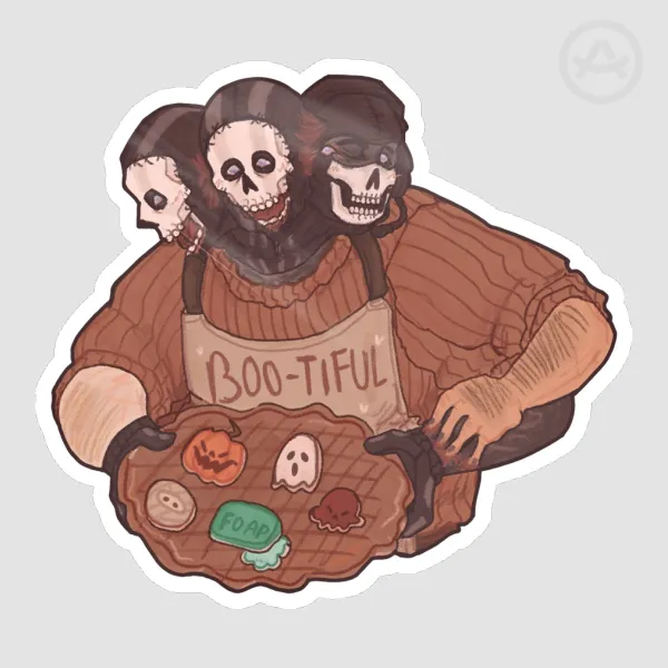 Alone Die Cut Stickers