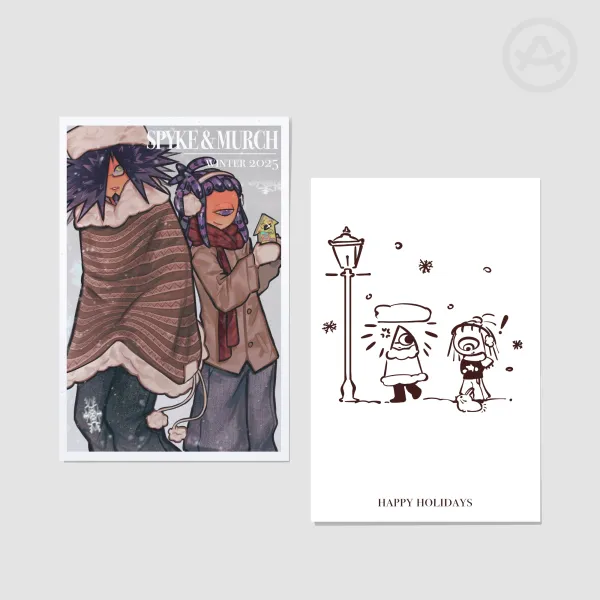 Spyke and Murch Postcard - Winter 2025