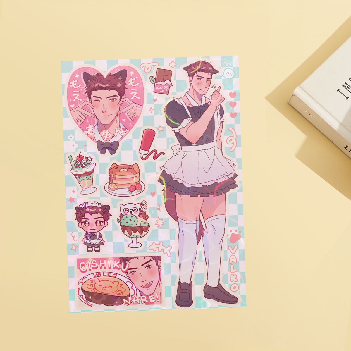 LADS Valko Maid Stickers Sheet