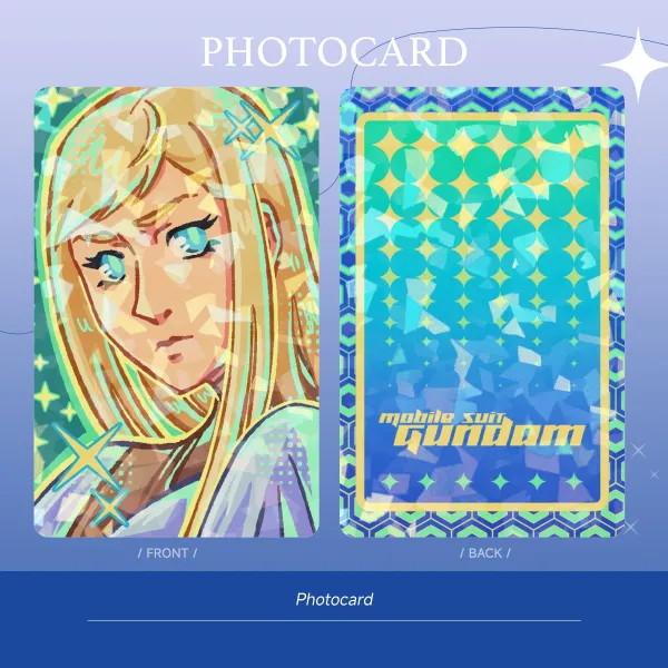 Gundam Gigi Andalucia Holo Photocard