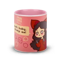 Elftwitch Infodump Quote Pink Tea Mug