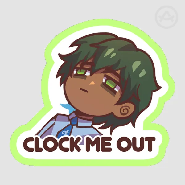 Fandaniel - Ancient Office AU Sticker