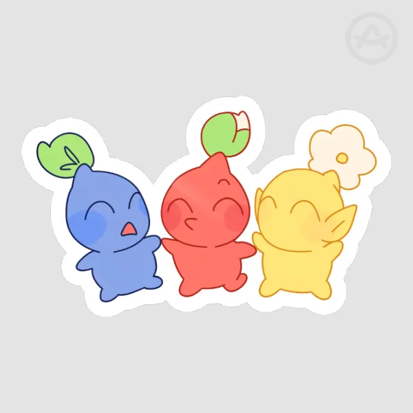 Pikmin friends!