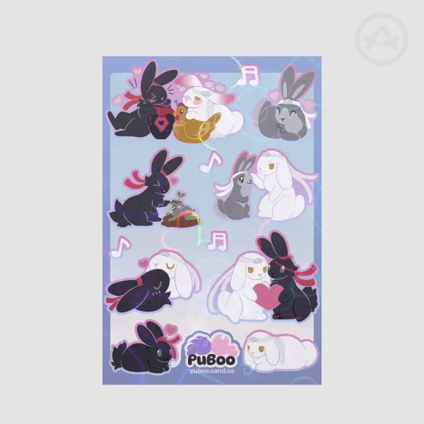 Bun Wangxian sticker sheet