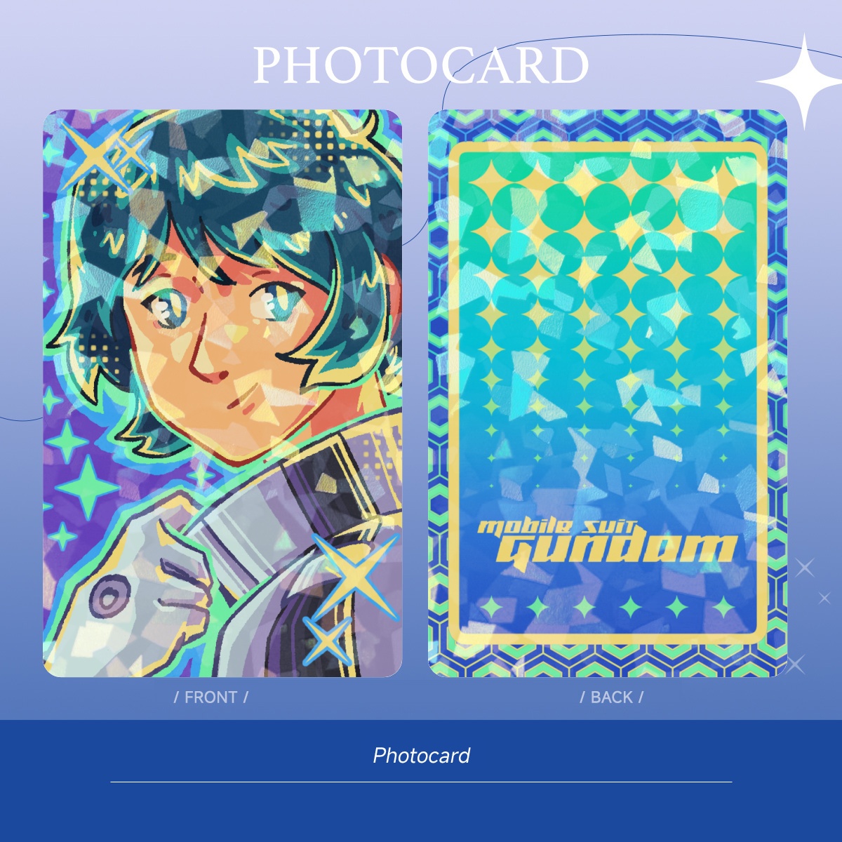 Gundam Kamille Bidan Holo Photocard