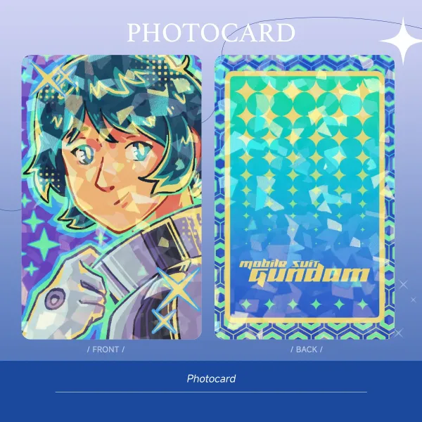 Gundam Kamille Bidan Holo Photocard