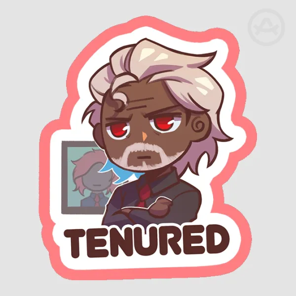 Lahabrea - Ancient Office AU Sticker