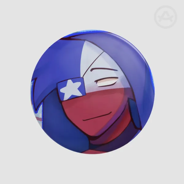 Chile CH Button Pins