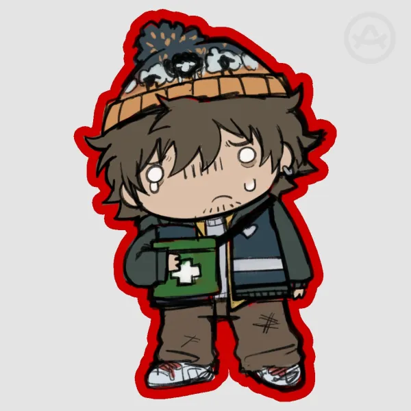 Resident Evil Bryan Hodukavich Sticker