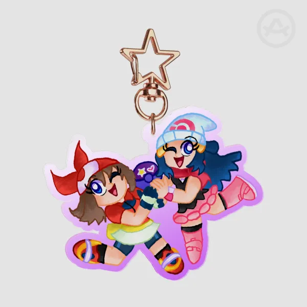 May and Dawn Keychain