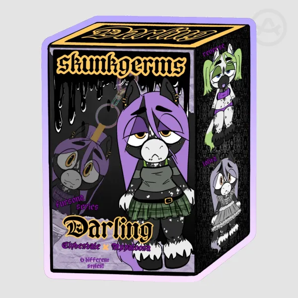 Faux Darling Blind Box Sticker