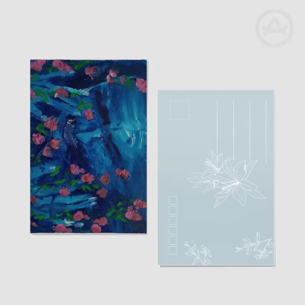 Postcard - "WHERE" Original Art Print