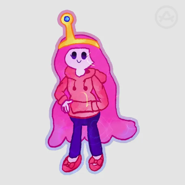 Princess Bubblegum Sticker