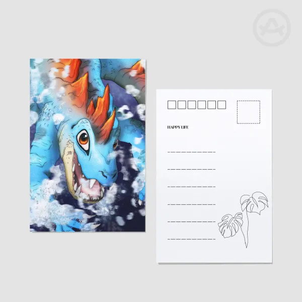 Postcard - Feraligatr