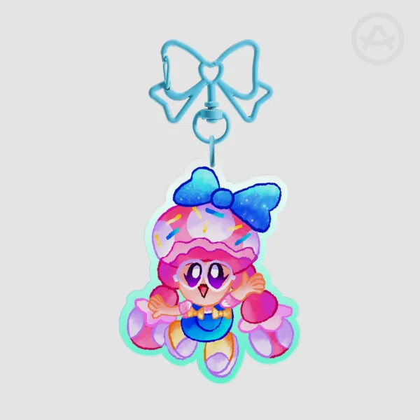 Soft Server Toadette Keychain